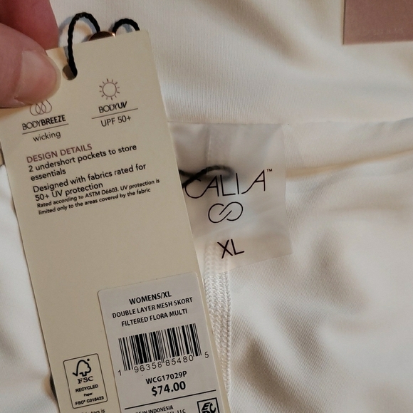 CALIA Multicolor Women's 15" Golf Skort - Picture 6 of 6